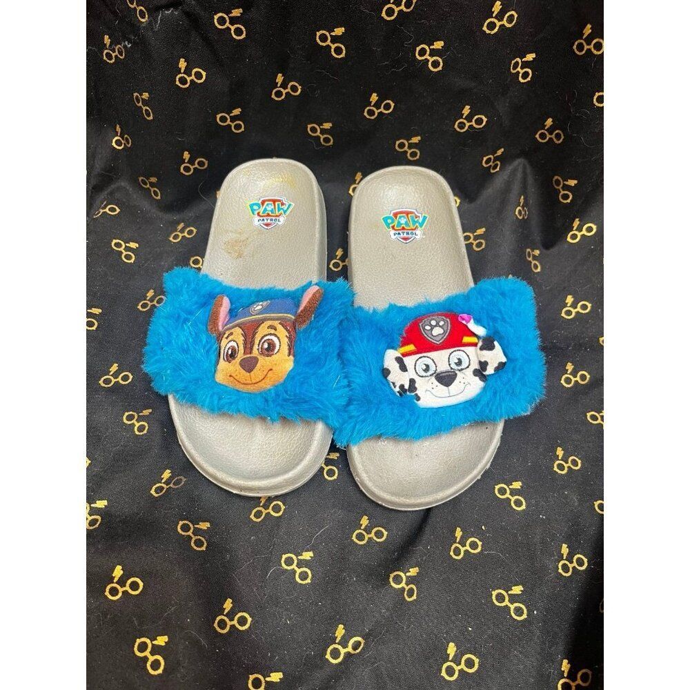Paw patrol toddler kids size 11 12 flip flop sandals